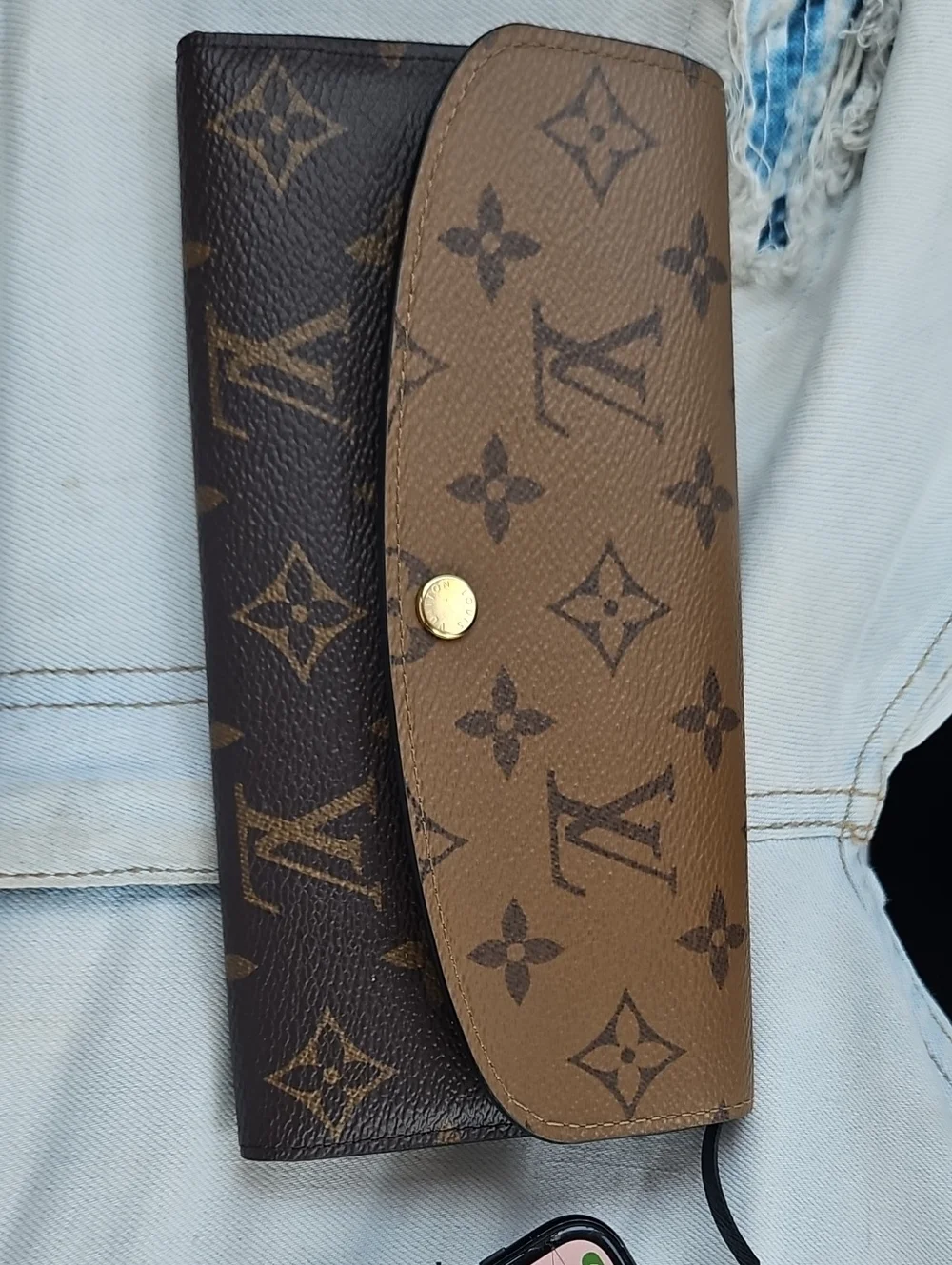 Louis Vuitton Brown Monogram Bifold Wallet